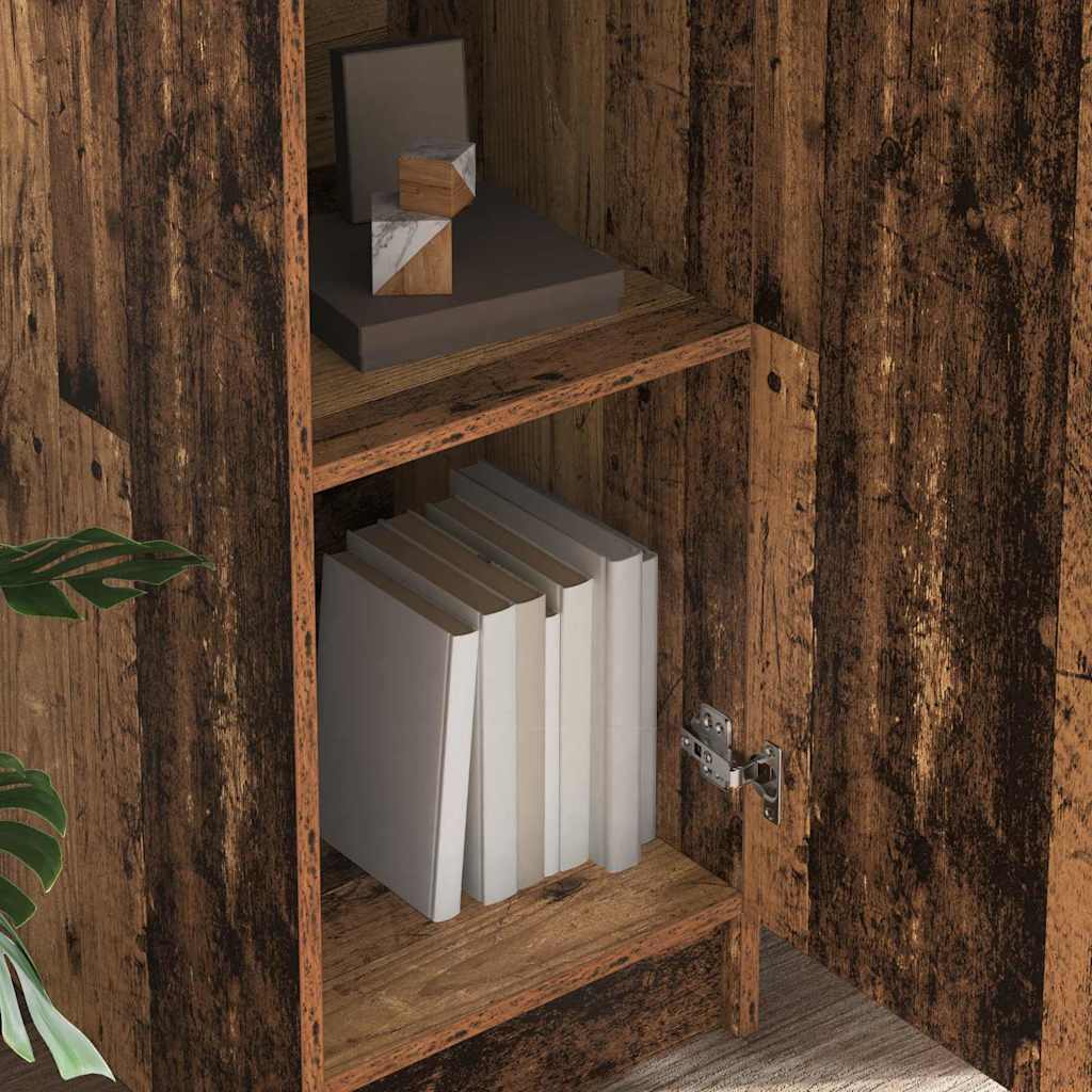 vidaXL Highboard Altholz 35 x 39 x 168 cm