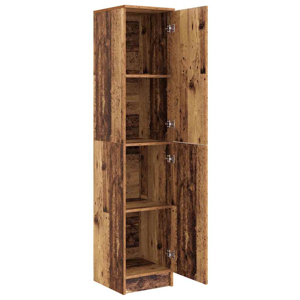 vidaXL Highboard Altholz 35 x 39 x 168 cm