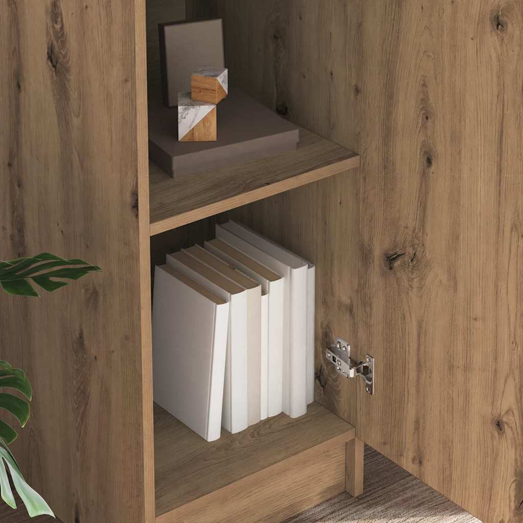 vidaXL Highboard Artisan-Eiche 35 x 39 x 168 cm
