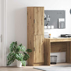 vidaXL Highboard Artisan-Eiche 35 x 39 x 168 cm