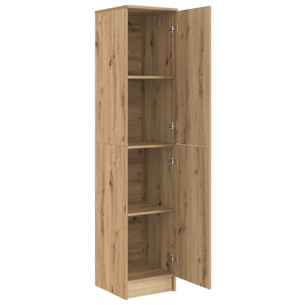 vidaXL Highboard Artisan-Eiche 35 x 39 x 168 cm