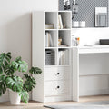 vidaXL Highboard mit Schubladen Weiß 45,5 x 34 x 127 cm