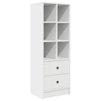 vidaXL Highboard mit Schubladen Weiß 45,5 x 34 x 127 cm