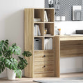 vidaXL Highboard mit Schubladen Sonoma-Eiche 45,5 x 34 x 127 cm