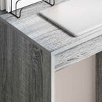 vidaXL Schreibtisch Graues Sonoma 60 x 40 x 76 cm