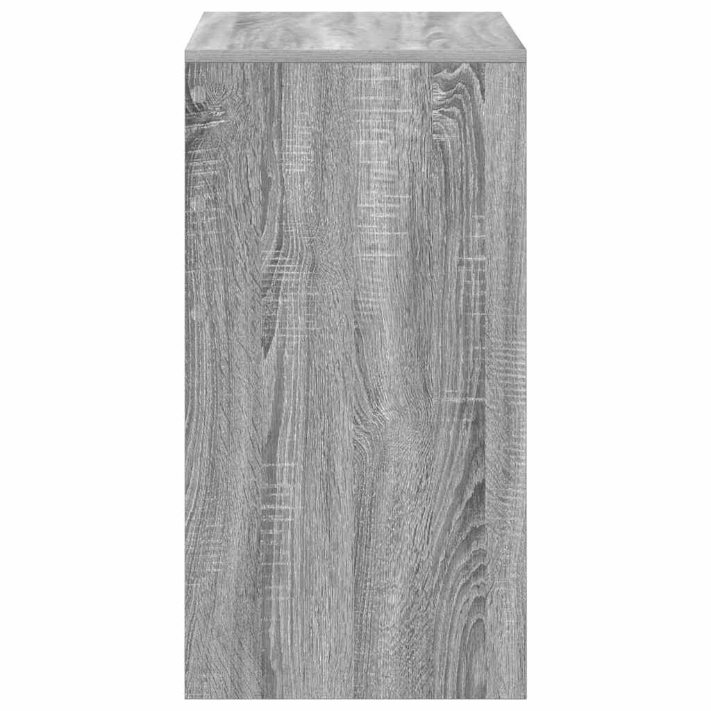 vidaXL Schreibtisch Graues Sonoma 60 x 40 x 76 cm