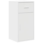 vidaXL Sideboard mit Schubladen Weiß 38 x 34 x 75 cm