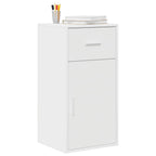 vidaXL Sideboard mit Schubladen Weiß 38 x 34 x 75 cm