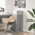 vidaXL Sideboard mit Schubladen Graues Sonoma 38 x 34 x 75 cm