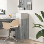 vidaXL Sideboard mit Schubladen Graues Sonoma 38 x 34 x 75 cm