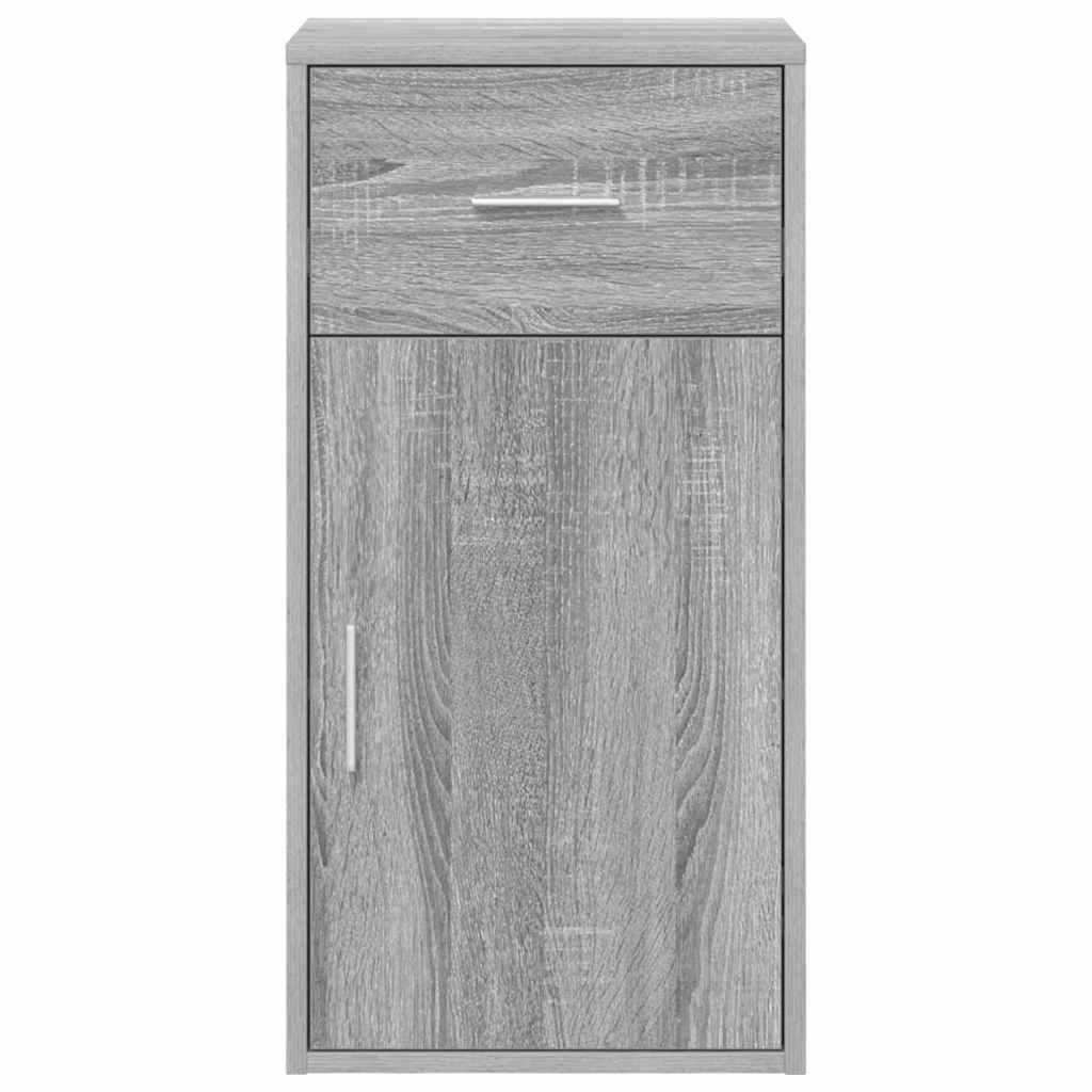 vidaXL Sideboard mit Schubladen Graues Sonoma 38 x 34 x 75 cm
