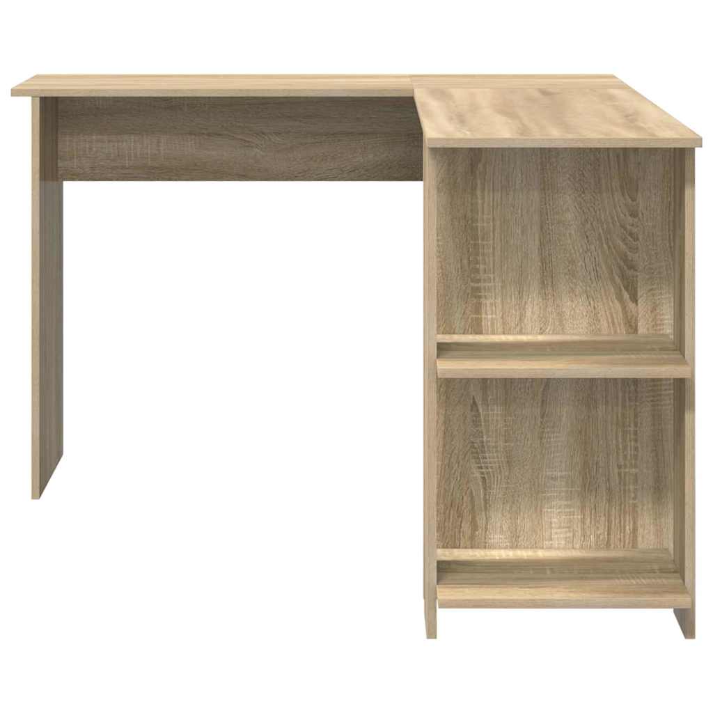 vidaXL Eck-Schreibtisch Sonoma-Eiche 140 x 113,5 x 75 cm Holzwerkstoff