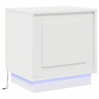 vidaXL Nachttisch 2 pcs Weiß 44 x 34,5 x 45 cm Holzwerkstoff