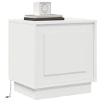 vidaXL Nachttisch 2 pcs Weiß 44 x 34,5 x 45 cm Holzwerkstoff