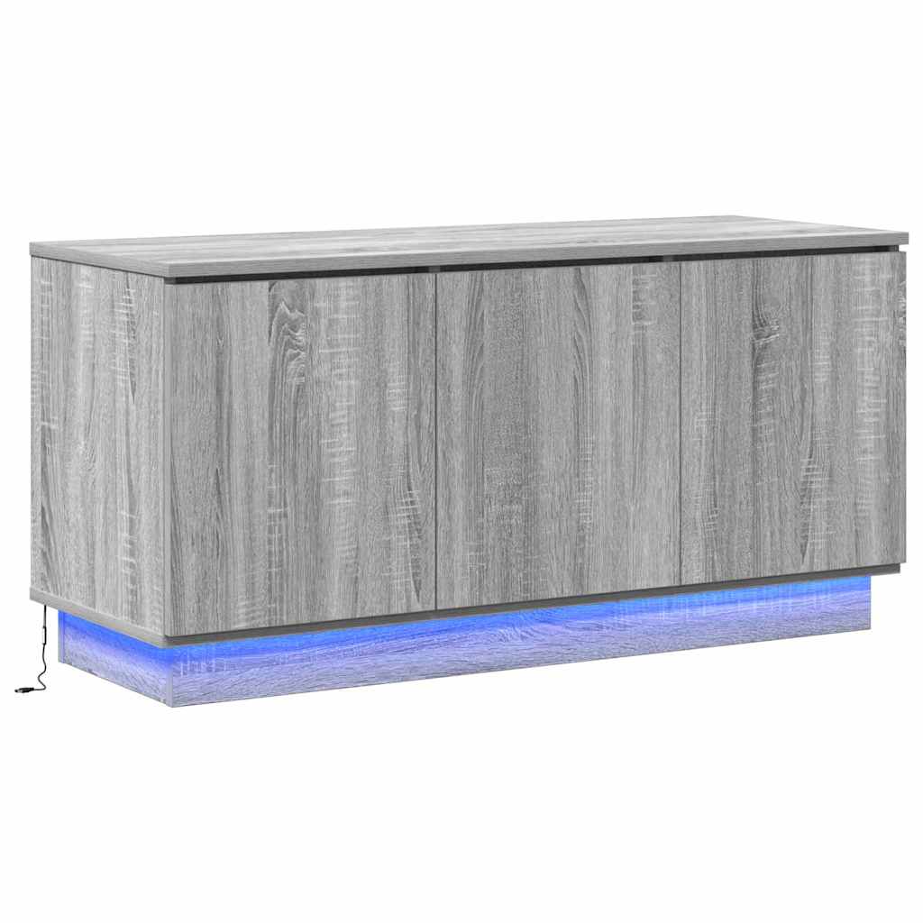 vidaXL TV-Schränk Graues Sonoma 100 x 38 x 49 cm Holzwerkstoff
