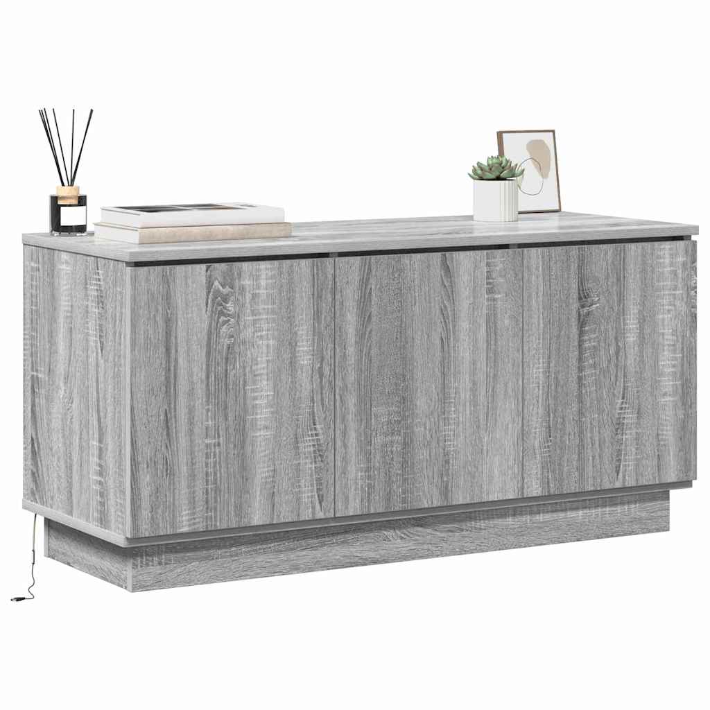 vidaXL TV-Schränk Graues Sonoma 100 x 38 x 49 cm Holzwerkstoff