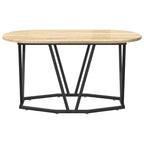 vidaXL Couchtisch Sonoma-Eiche 80 x 40 x 40.5 cm Sperrholz und Metall