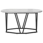 vidaXL Couchtisch Grau 80 x 40 x 40.5 cm Sperrholz und Metall