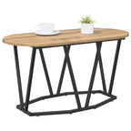 vidaXL Couchtisch Artisan-Eiche 80 x 40 x 40.5 cm Sperrholz und Metall
