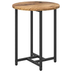 vidaXL Beistelltisch-Set 2 pcs Altholz und Schwarz