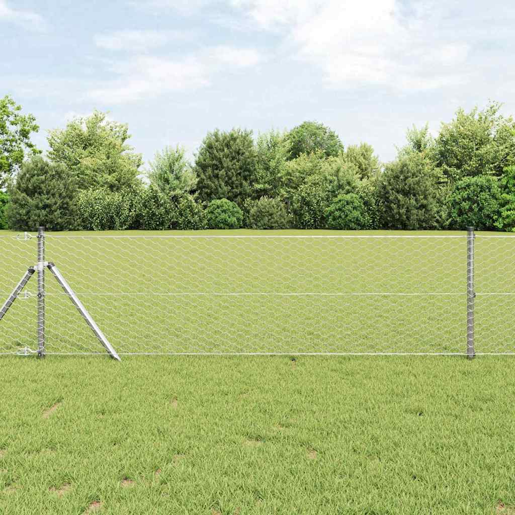vidaXL Zaunpfosten Grün