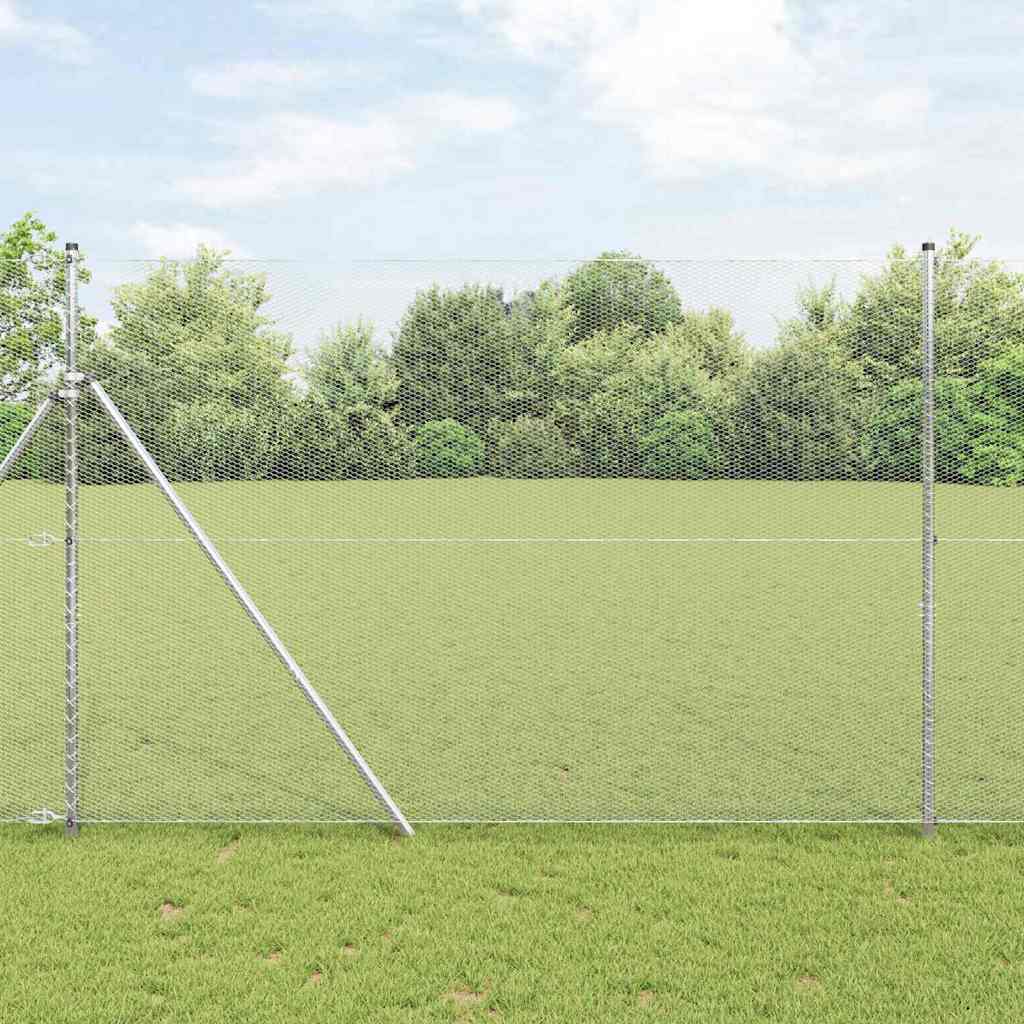 vidaXL Zaunpfosten Grün