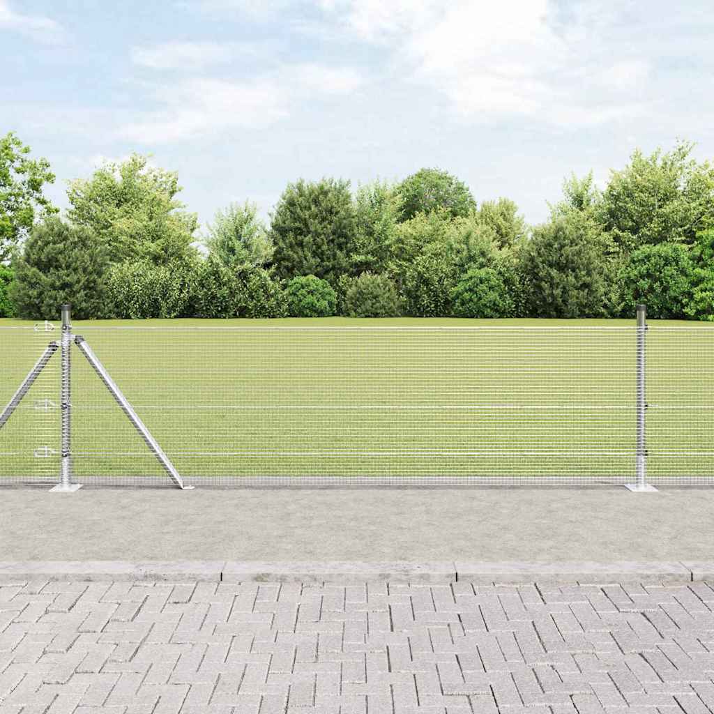 vidaXL Zaunpfosten Grün