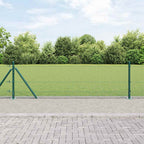 vidaXL Zaunpfosten Grün
