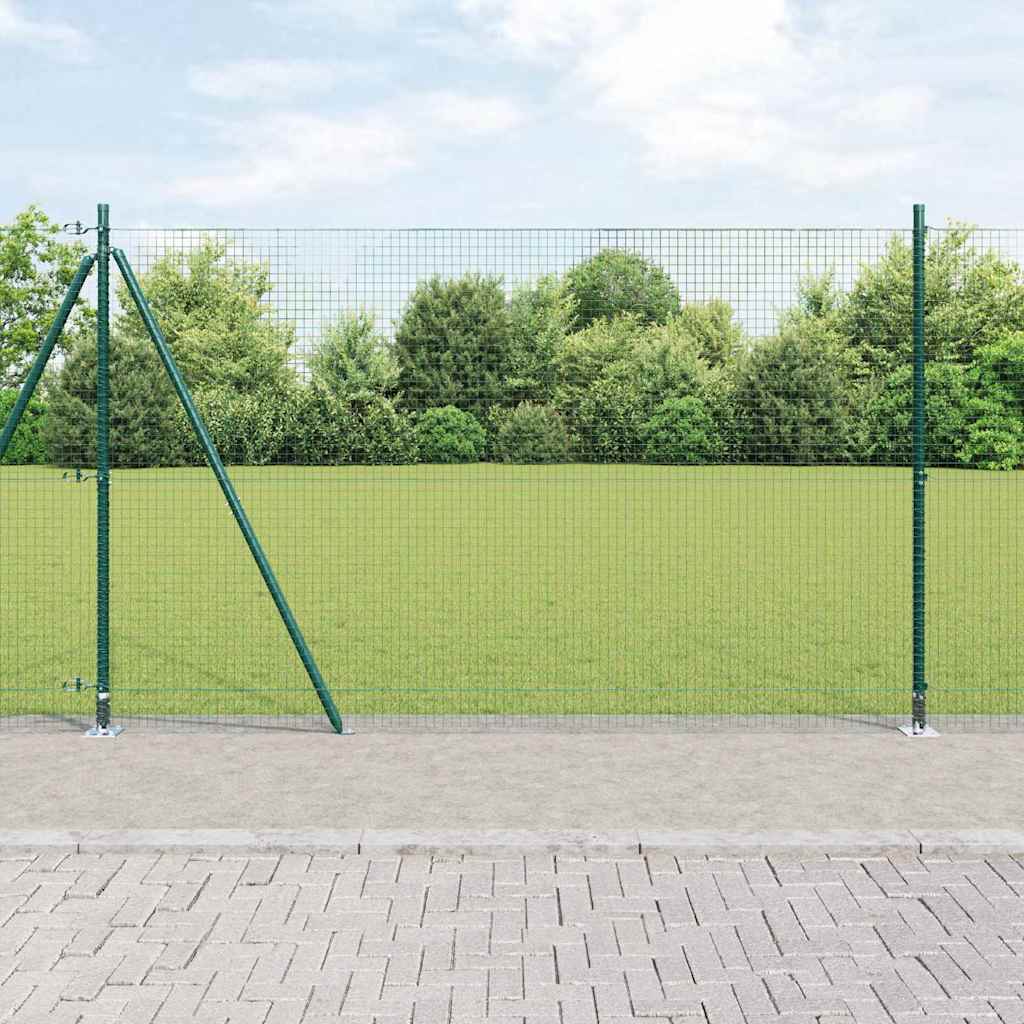 vidaXL Zaunpfosten Grün
