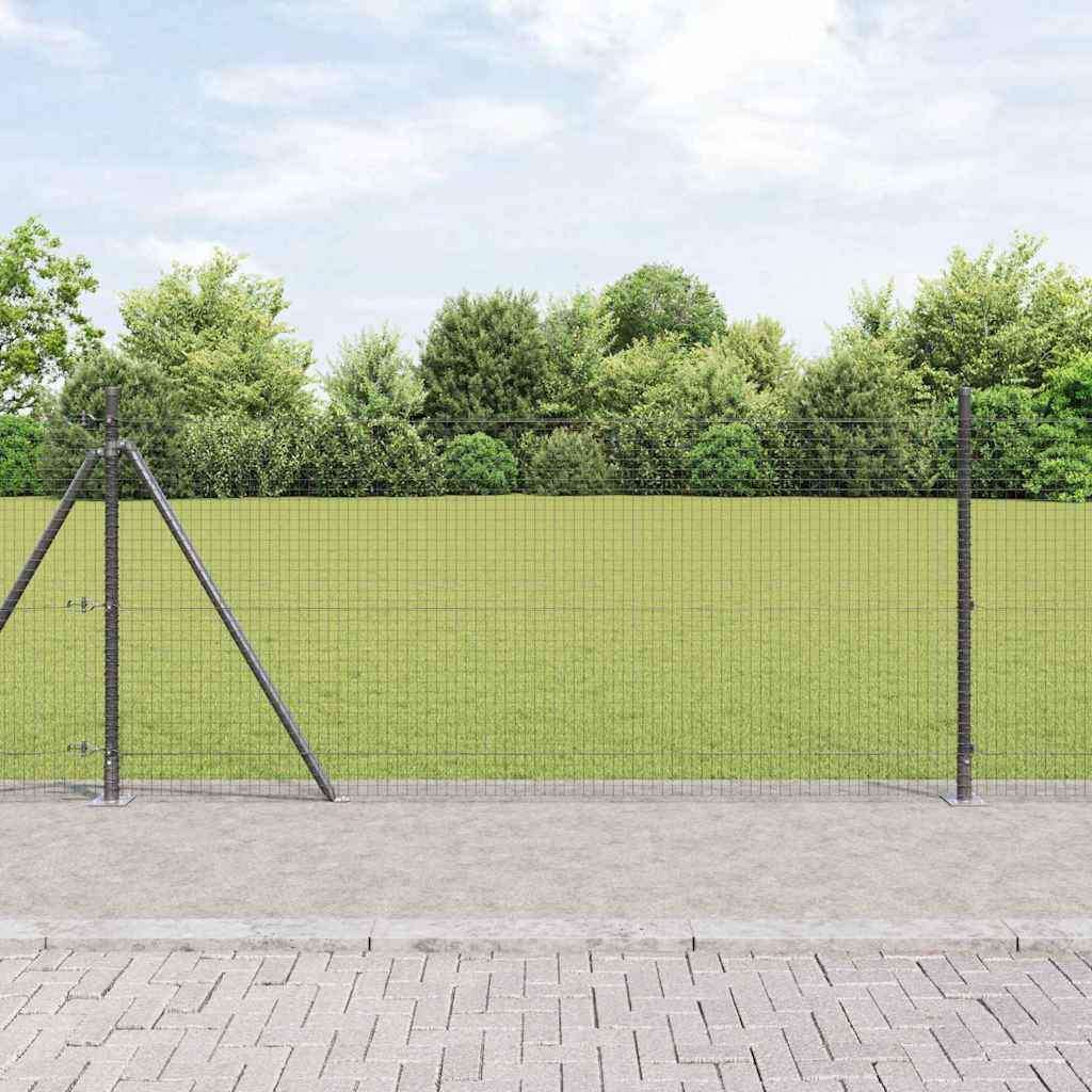 vidaXL Zaunpfosten Grün