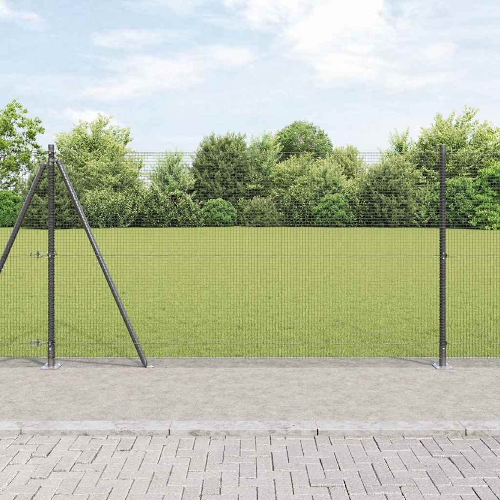 vidaXL Zaunpfosten Grün