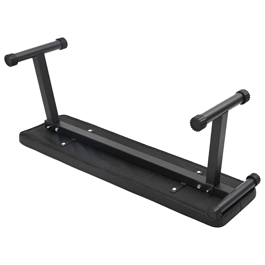 vidaXL Gewichtsbank Schwarz 108 x 27 x 41 cm Pulverbeschichteter Stahl