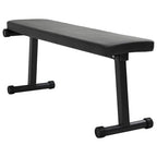 vidaXL Gewichtsbank Schwarz 108 x 27 x 41 cm Pulverbeschichteter Stahl