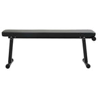 vidaXL Gewichtsbank Schwarz 108 x 27 x 41 cm Pulverbeschichteter Stahl