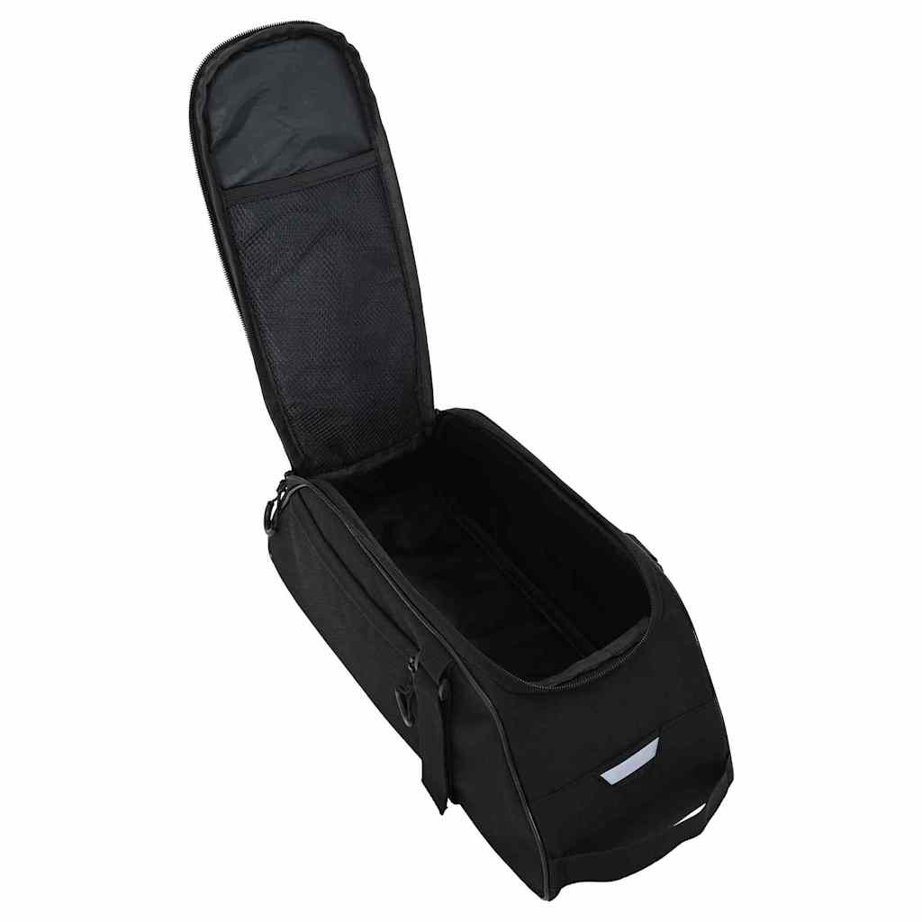 vidaXL Fahrradtasche Schwarz 38 x 16 x 16 cm Polyester