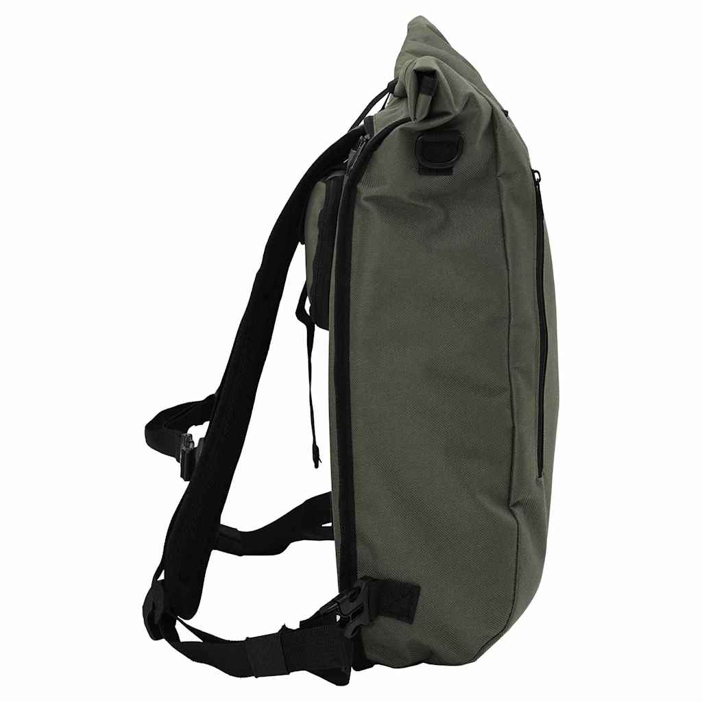 vidaXL Fahrradtasche Oliv 31 x 13 x 58 cm Polyester