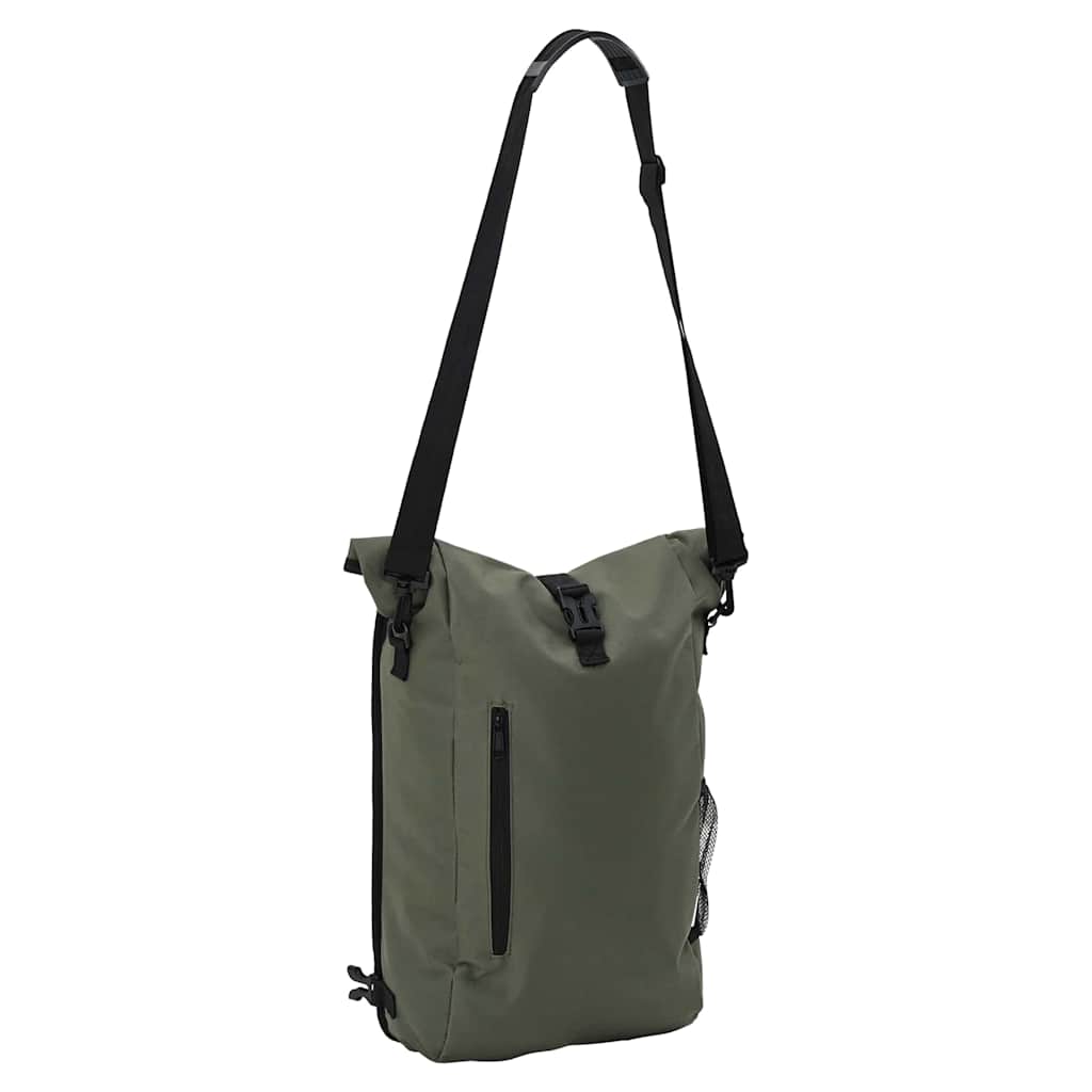 vidaXL Fahrradtasche Oliv 31 x 13 x 58 cm Polyester