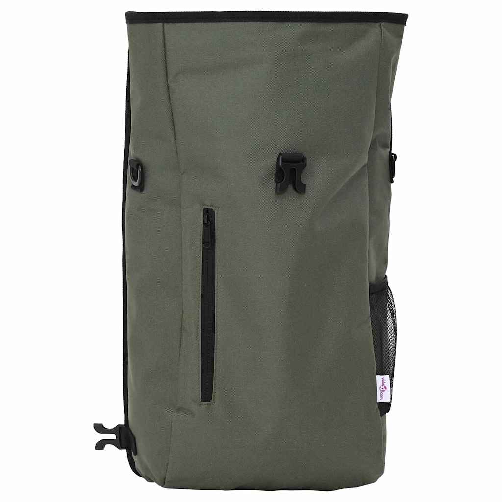 vidaXL Fahrradtasche Oliv 31 x 13 x 58 cm Polyester