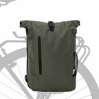 vidaXL Fahrradtasche Oliv 31 x 13 x 58 cm Polyester