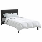 vidaXL Winterbettdecke Weiß 155 x 200 cm Feder
