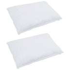 vidaXL Kopfkissen mit Kissen 2 pcs Weiß 30 x 50 cm Feder