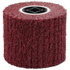 vidaXL Schleifrollen 3 pcs Rot 12 x 12 x 10 cm Synthetische Faser