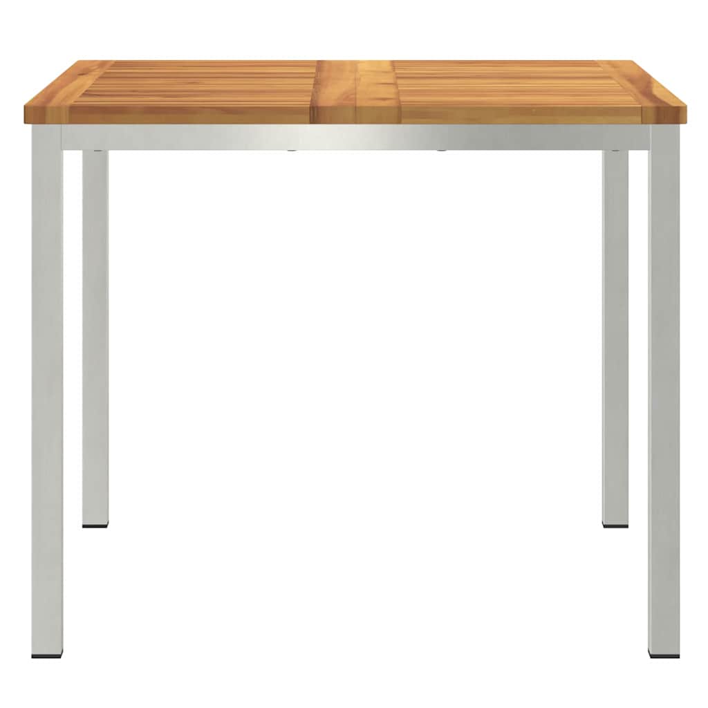 vidaXL Esstisch Braun 90 x 90 x 75 cm Massivholz Akazie