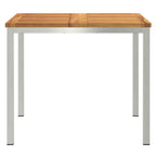 vidaXL Esstisch Braun 90 x 90 x 75 cm Massivholz Akazie