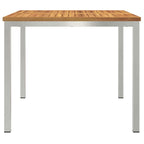 vidaXL Esstisch Braun 90 x 90 x 75 cm Massivholz Akazie