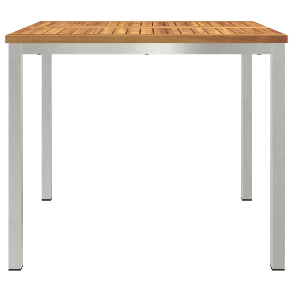 vidaXL Esstisch Braun 90 x 90 x 75 cm Massivholz Akazie