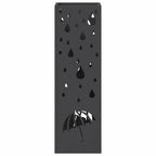 vidaXL Sonnenschirmhalter Schwarz 15,5 x 15,5 x 49 cm Metall
