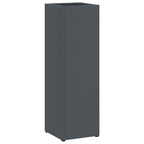 vidaXL Sonnenschirmhalter Anthrazit 15,5 x 15,5 x 49 cm Stahl