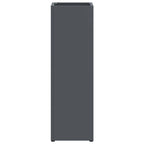vidaXL Sonnenschirmhalter Anthrazit 15,5 x 15,5 x 49 cm Stahl