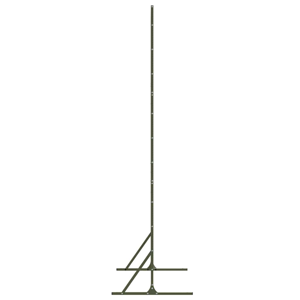 vidaXL Sichtschutz Oliv 100 x 50 x 180 cm Stahl